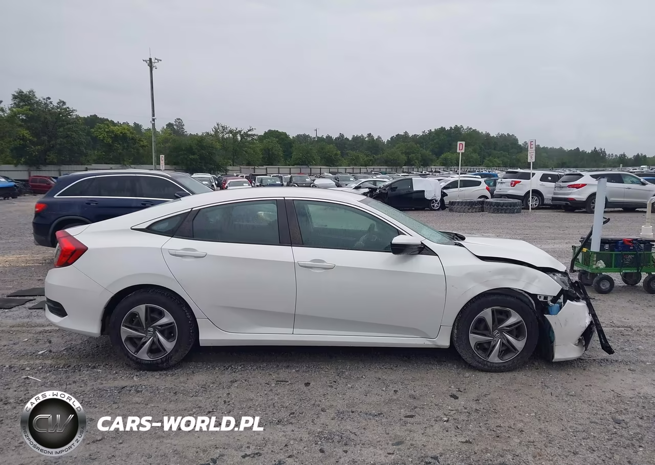 2020 Honda Civic Lx VIN:19XFC2F61LE009780 - 13