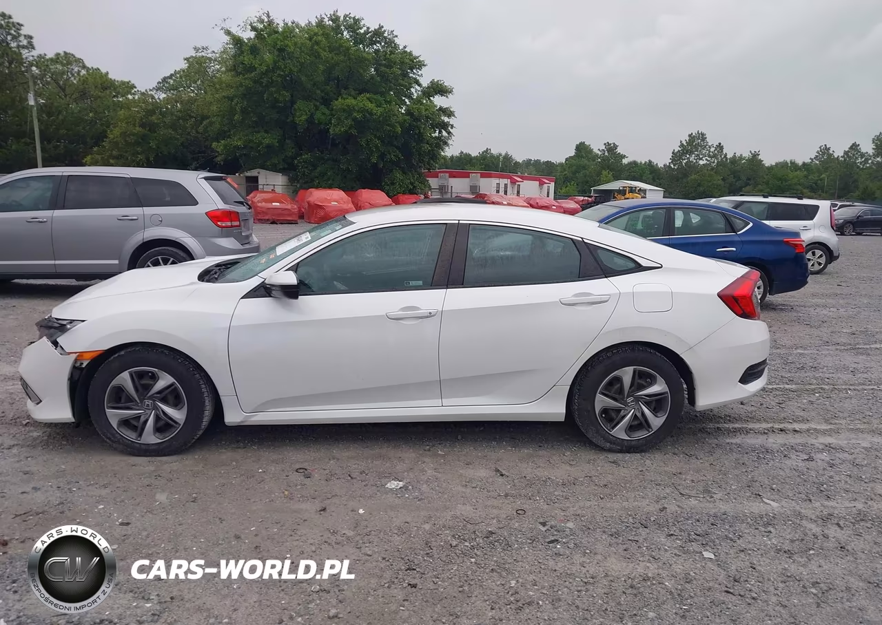 2020 Honda Civic Lx VIN:19XFC2F61LE009780 - 14
