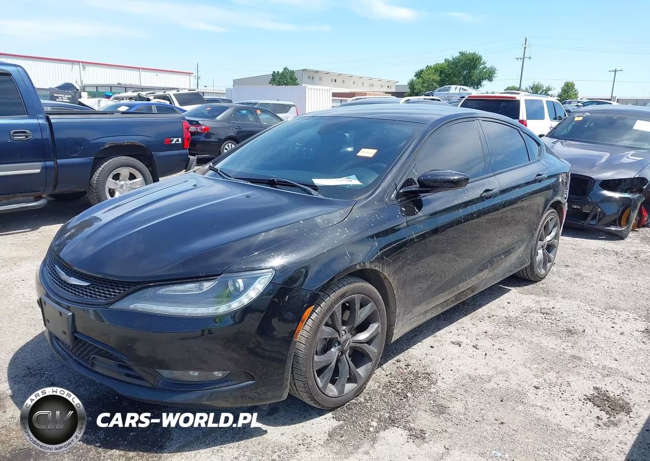 2015 Chrysler 200 S VIN:1C3CCCBG3FN672392 - 2