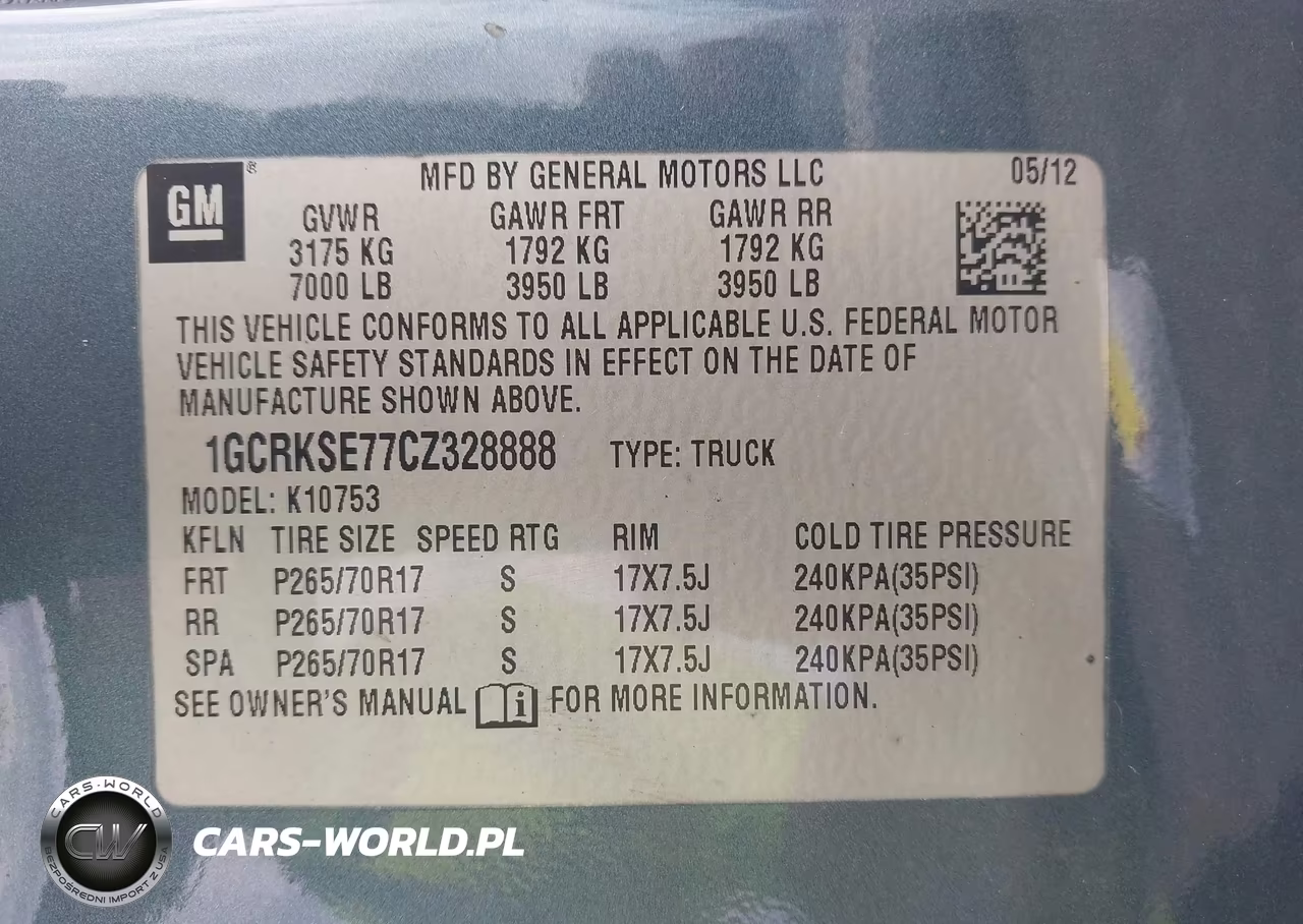 2012 Chevrolet Silverado 1500 Lt VIN:1GCRKSE77CZ328888 - 9