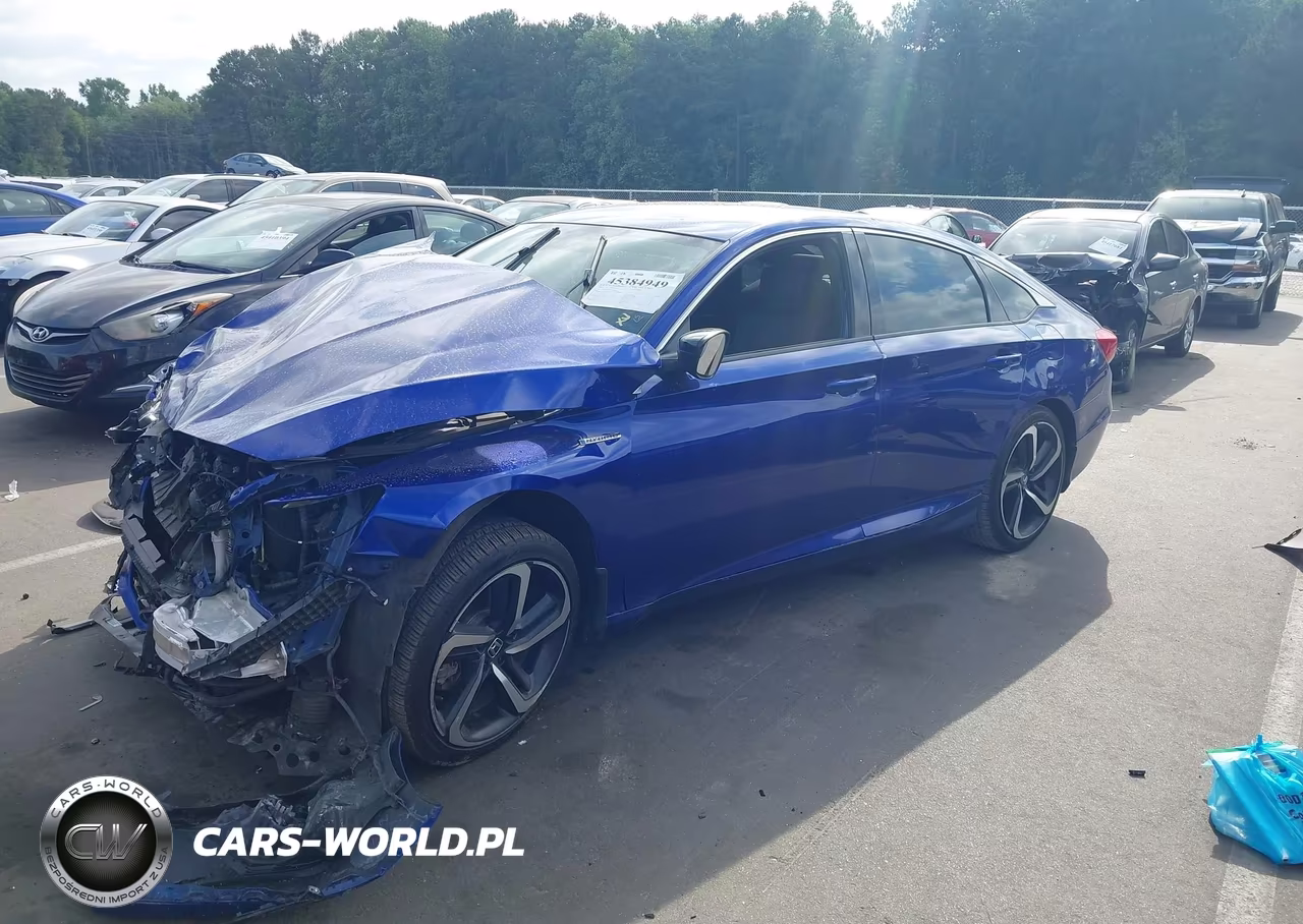2022 Honda Accord Hybrid Sport VIN:1HGCV3F2XNA015553 - 2
