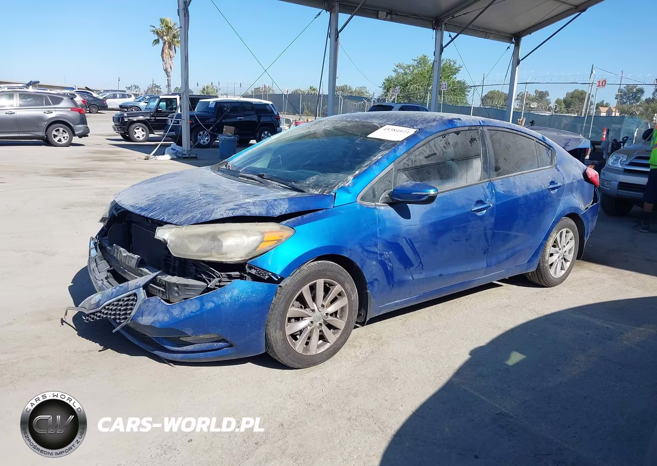 2014 Kia Forte Lx VIN:KNAFX4A60E5161164 - 2