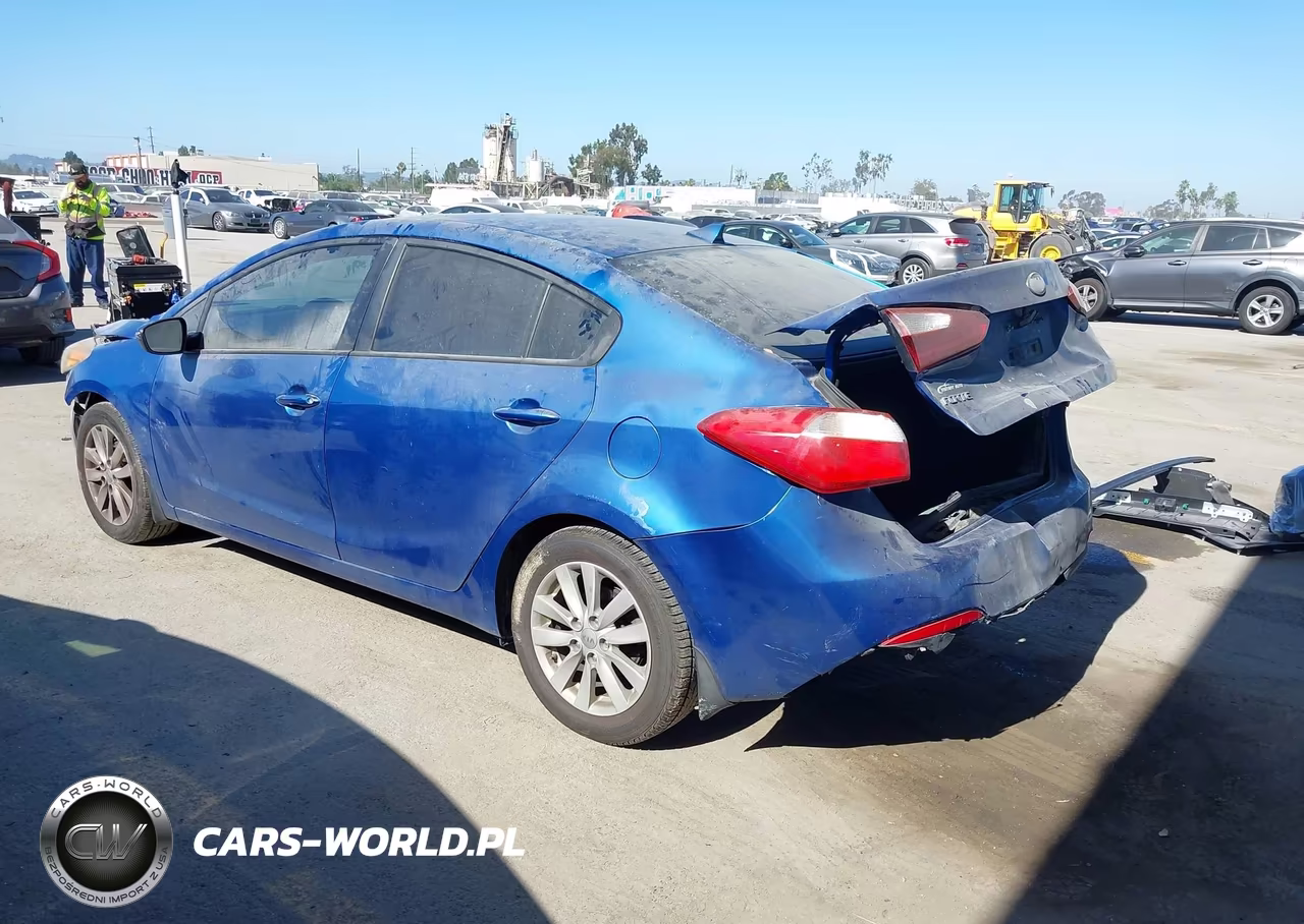 2014 Kia Forte Lx VIN:KNAFX4A60E5161164 - 3