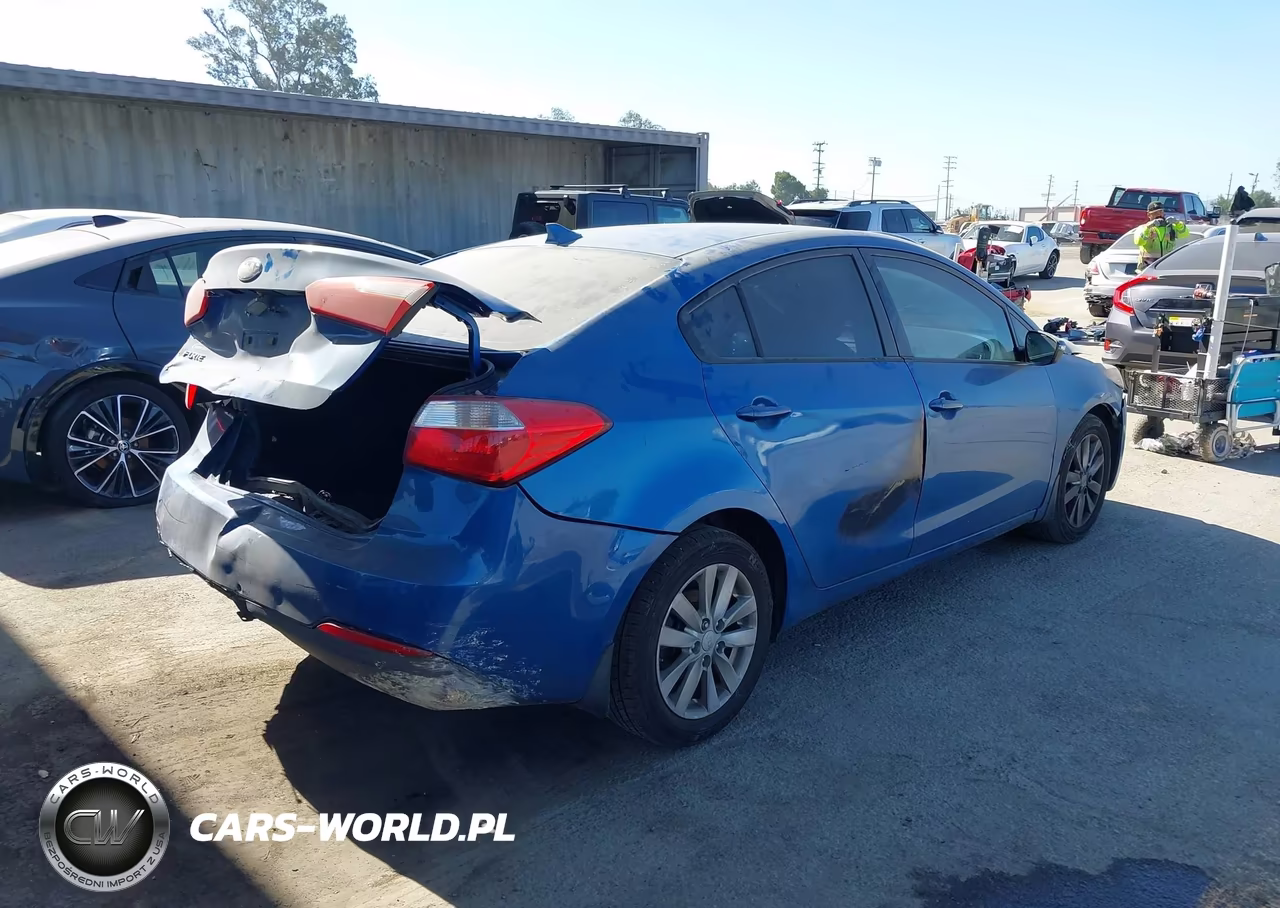 2014 Kia Forte Lx VIN:KNAFX4A60E5161164 - 4