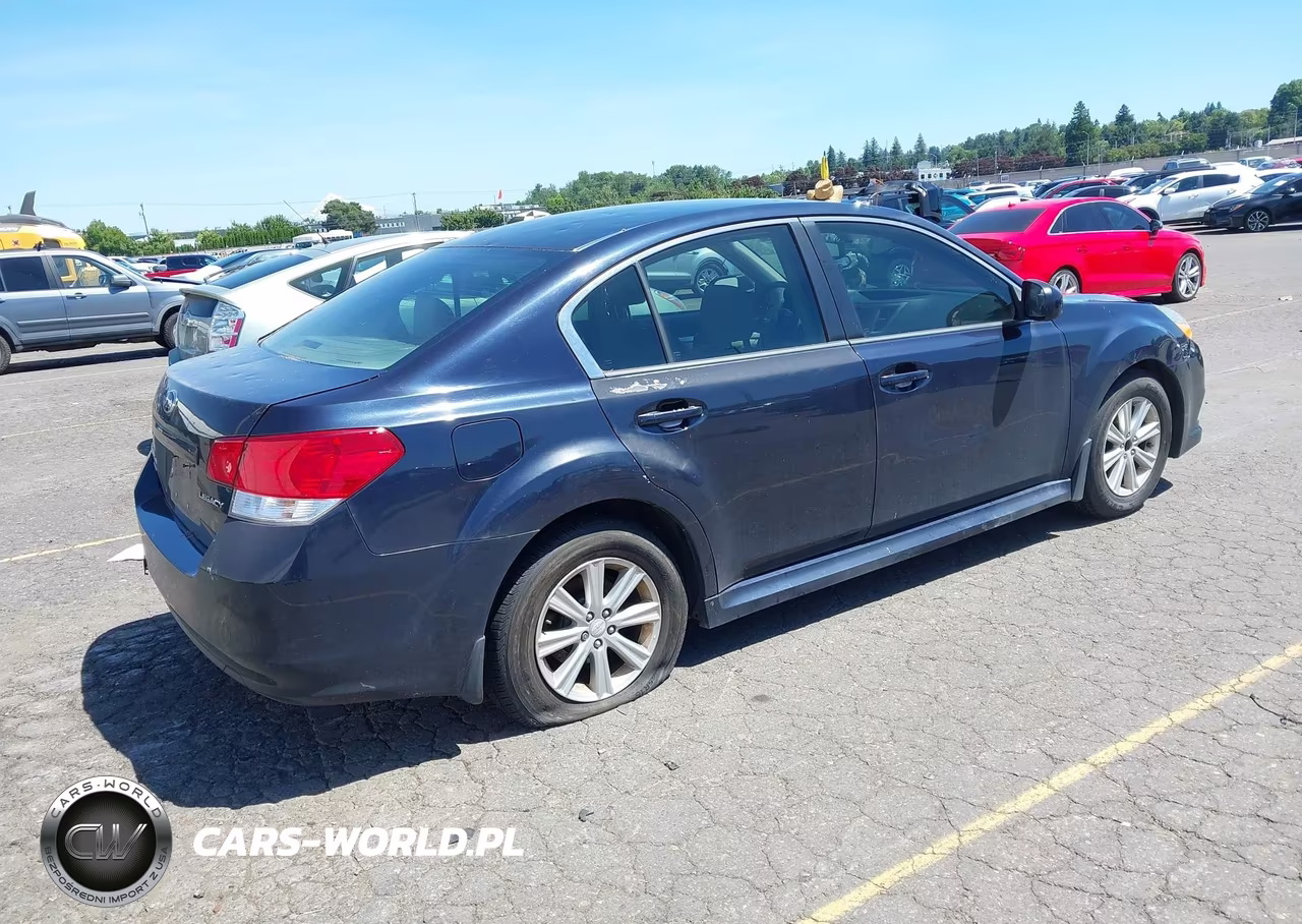 2012 Subaru Legacy 2.5I Premium VIN:4S3BMCC63C3031910 - 4