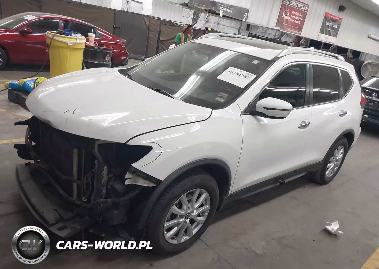 2017 Nissan Rogue Sv VIN:JN8AT2MT1HW145556 - 2