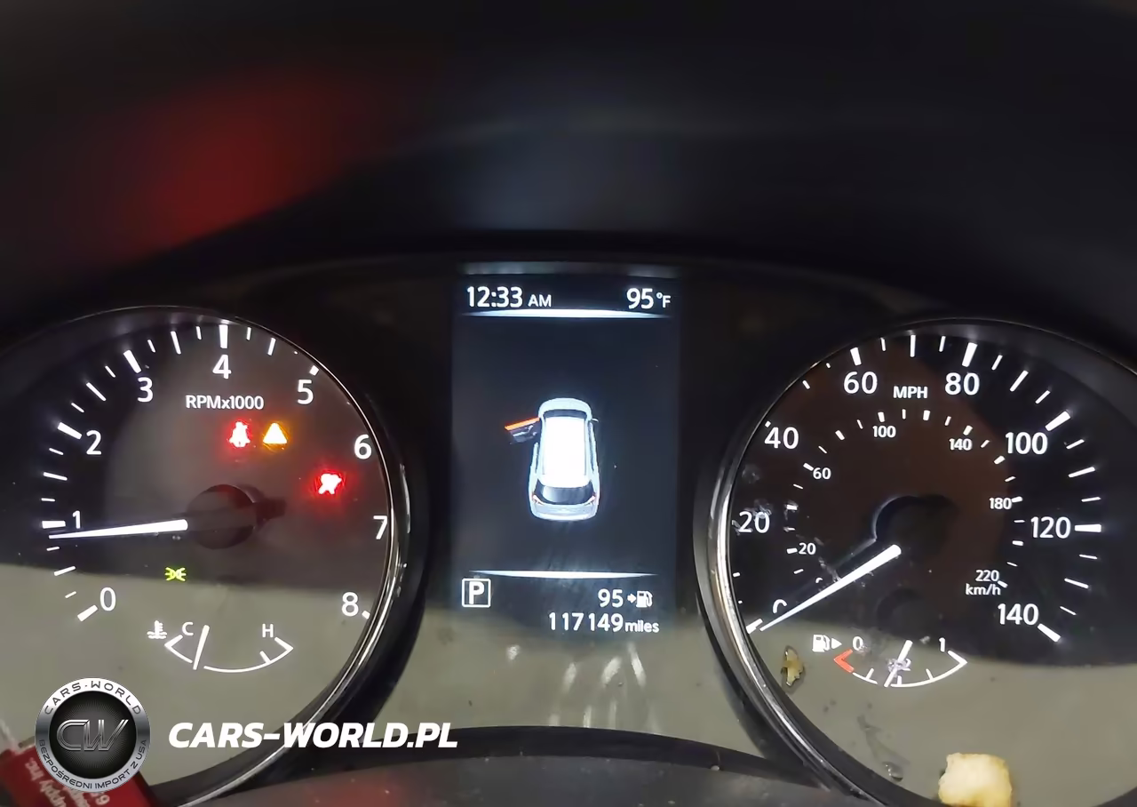 2017 Nissan Rogue Sv VIN:JN8AT2MT1HW145556 - 7