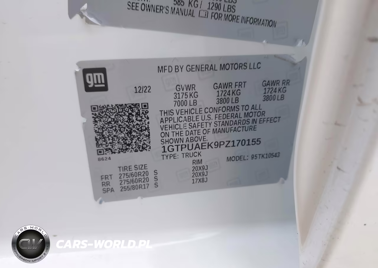 2023 GMC Sierra 1500 4Wd Short Box Pro VIN:1GTPUAEK9PZ170155 - 9