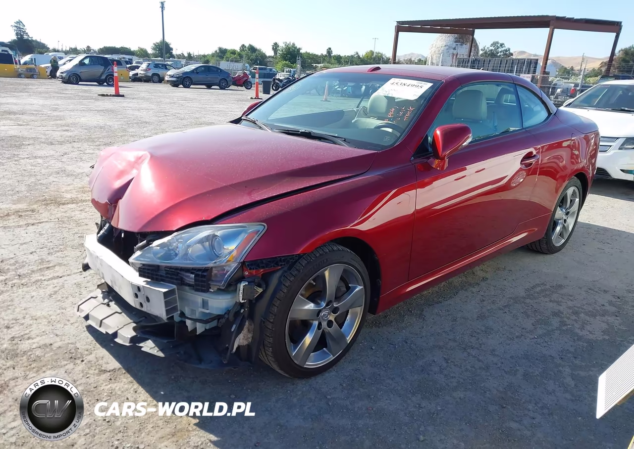 2010 Lexus Is 350C VIN:JTHFE2C29A2500862 - 2