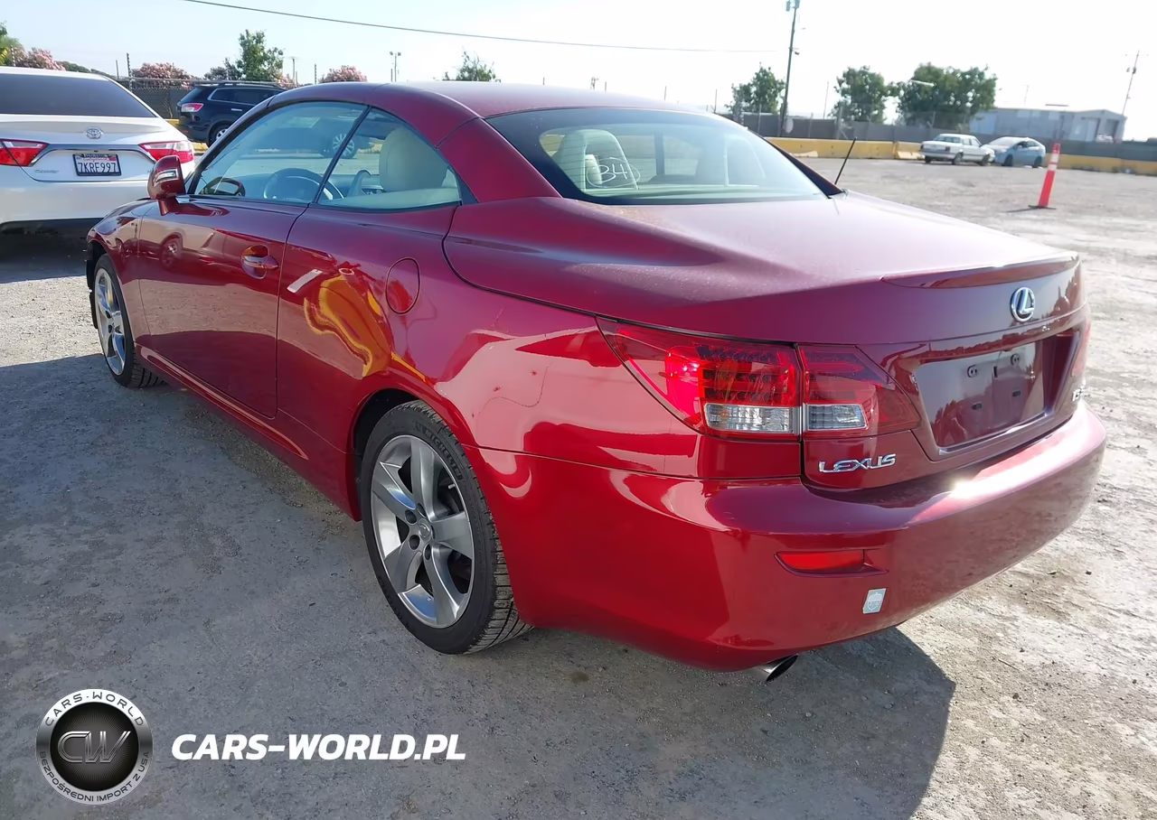 2010 Lexus Is 350C VIN:JTHFE2C29A2500862 - 3