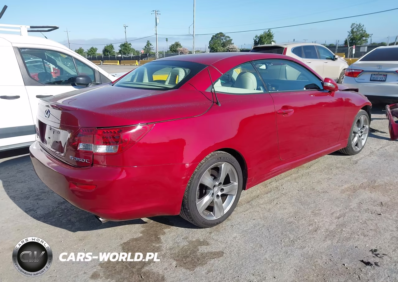 2010 Lexus Is 350C VIN:JTHFE2C29A2500862 - 4