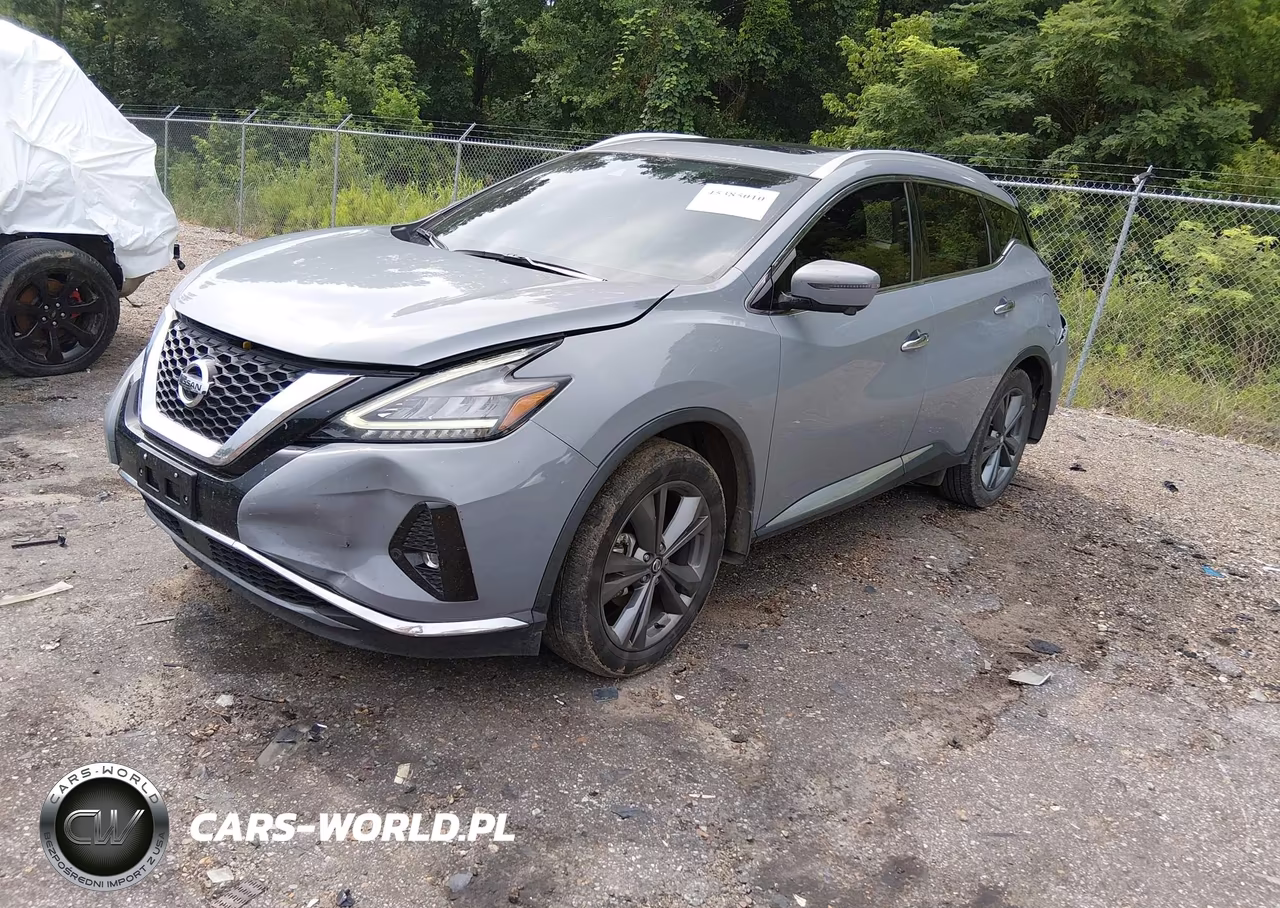 2022 Nissan Murano Platinum Fwd VIN:5N1AZ2DJ2NC110851 - 2