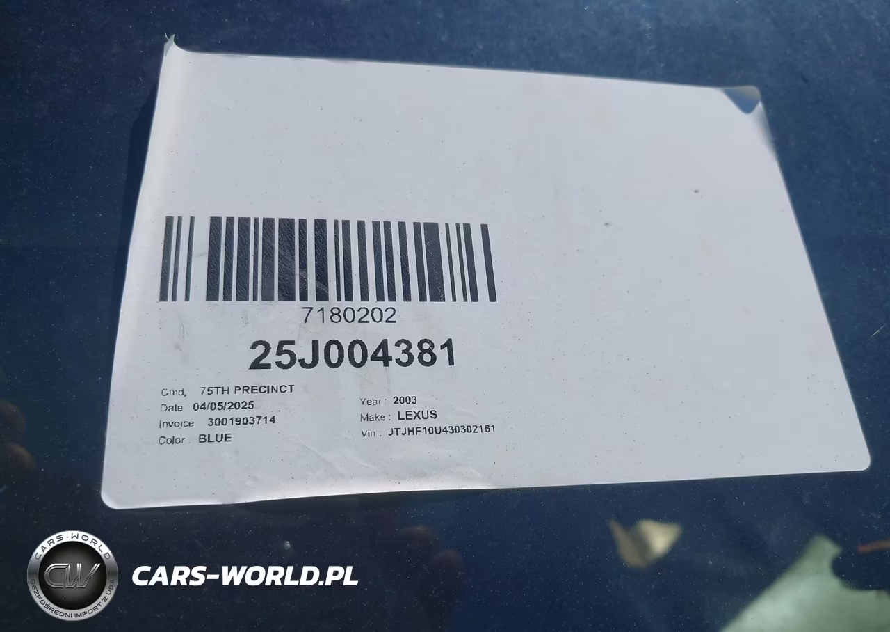 2003 Lexus Rx 300 VIN:JTJHF10U430302161 - 12