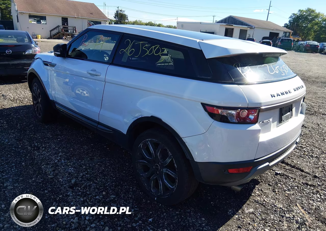 2012 Land Rover Range Rover Evoque Pure Plus VIN:SALVR1BG3CH631593 - 3