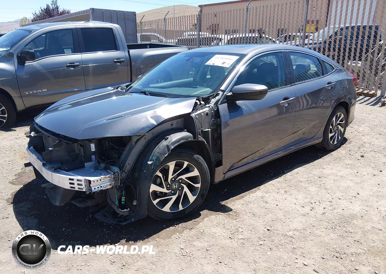 2016 Honda Civic Ex VIN:19XFC2F75GE249932 - 2