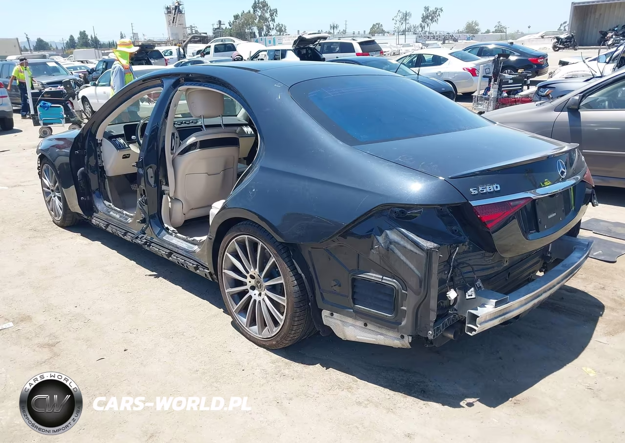2021 Mercedes-Benz S 580 4Matic VIN:W1K6G7GB4MA050864 - 3