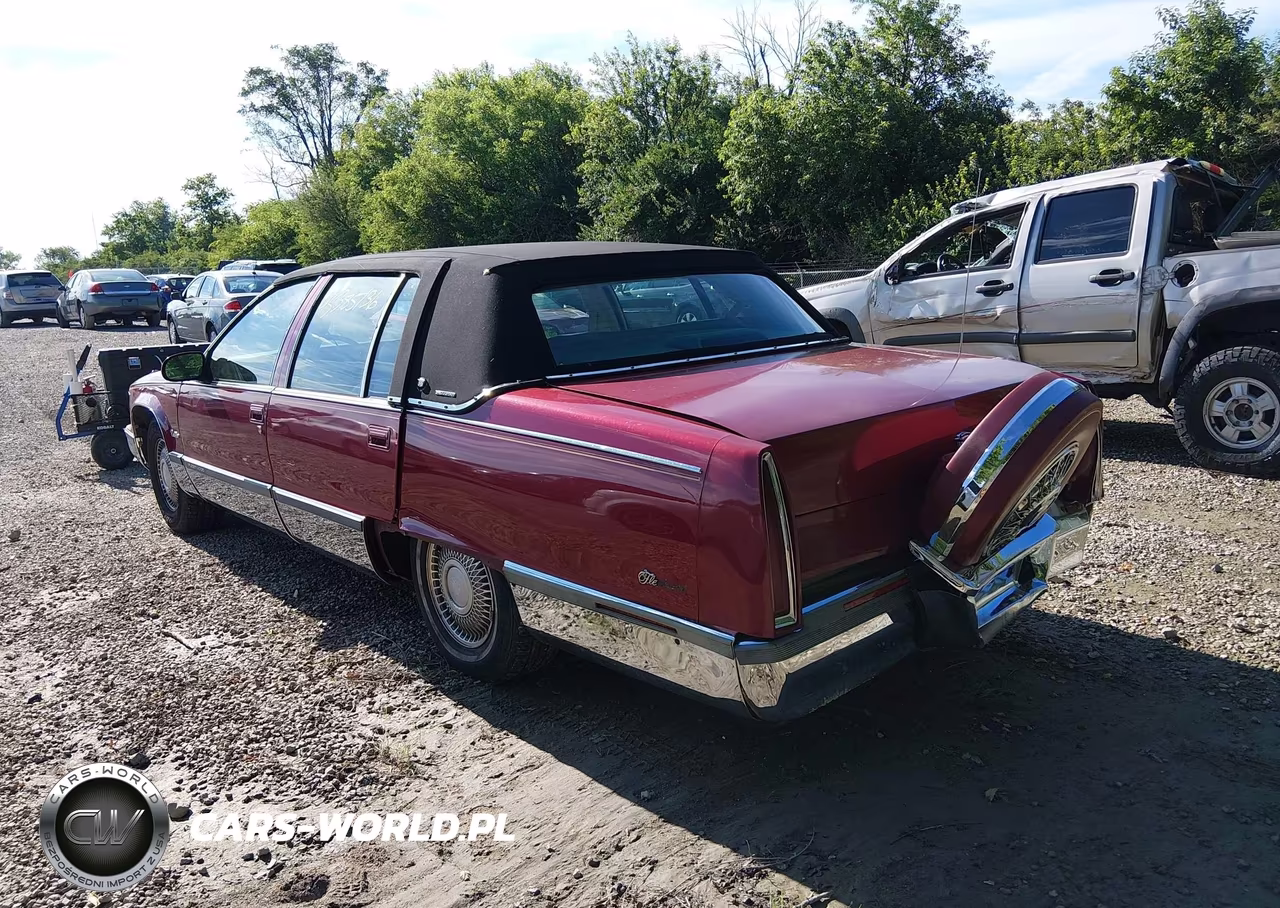 1995 Cadillac Fleetwood Brougham VIN:1G6DW52P3SR707506 - 3