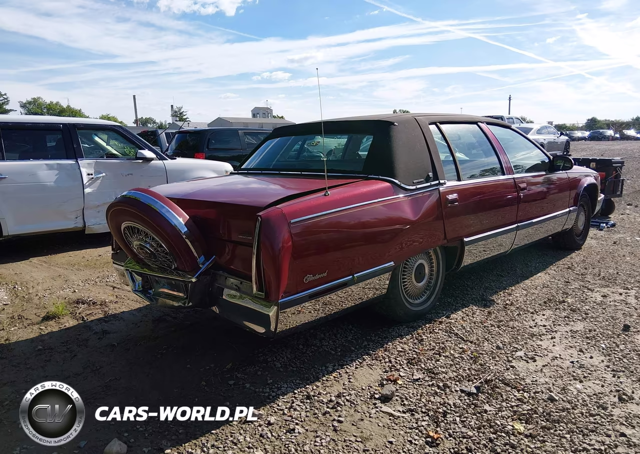 1995 Cadillac Fleetwood Brougham VIN:1G6DW52P3SR707506 - 4