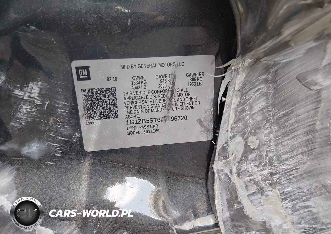 2018 Chevrolet Malibu 1Ls VIN:1G1ZB5ST6JF196720 - 9