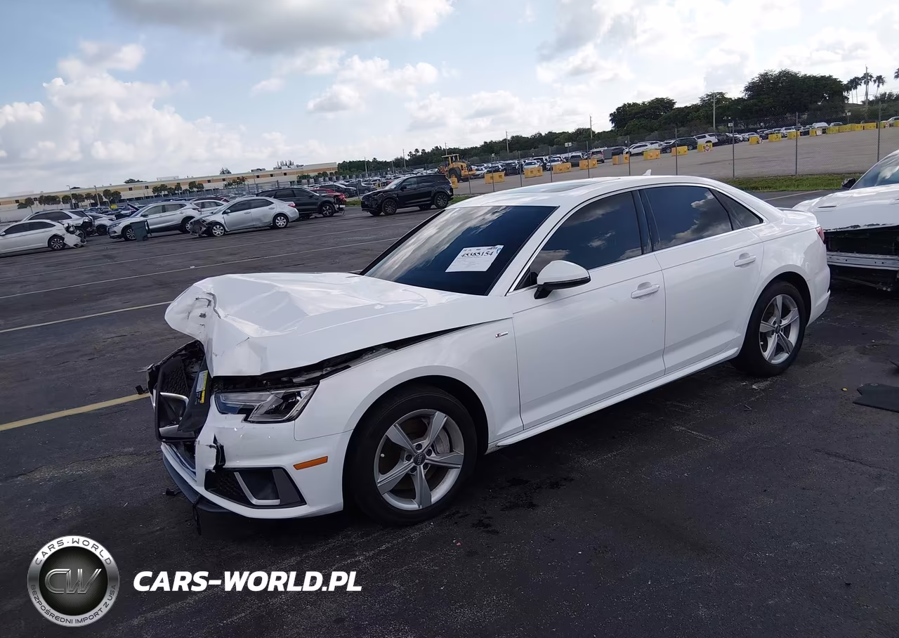2019 Audi A4 45 Premium VIN:WAUDNAF47KA053663 - 2