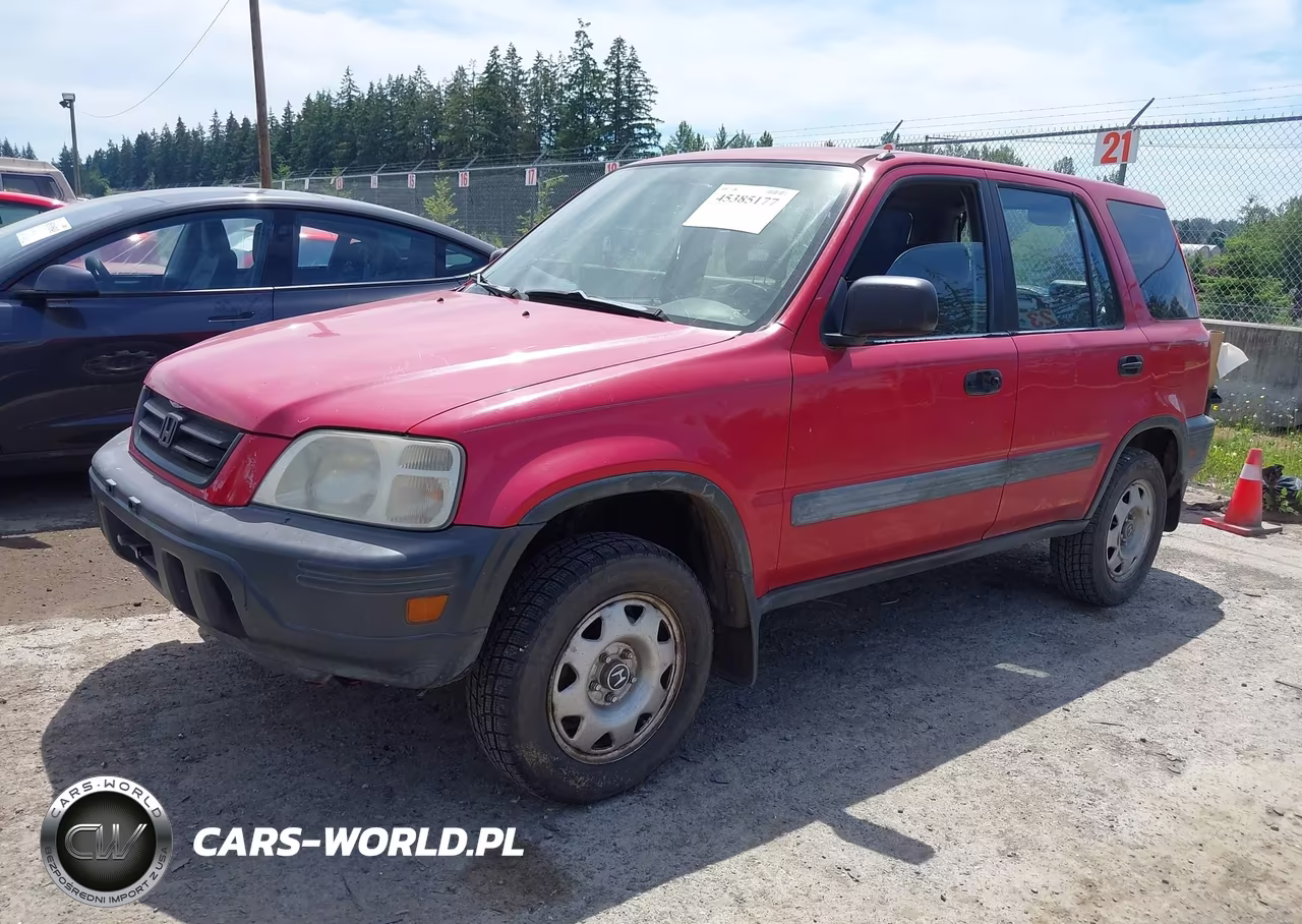 2001 Honda Cr-V Lx VIN:JHLRD18491C056448 - 2