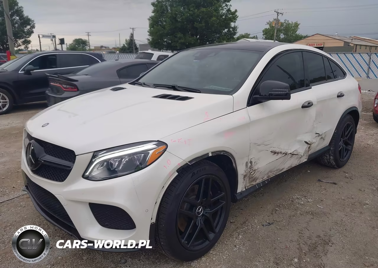 2017 Mercedes-Benz Amg Gle 43 Coupe 4Matic VIN:4JGED6EB2HA060371 - 2