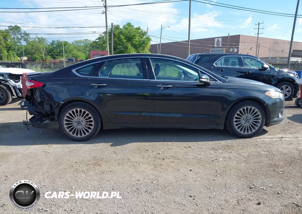 2015 Ford Fusion Titanium VIN:3FA6P0K95FR303291 - 13