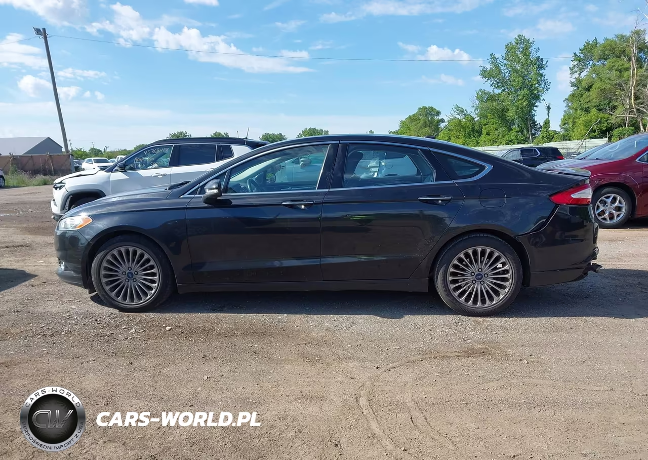 2015 Ford Fusion Titanium VIN:3FA6P0K95FR303291 - 14