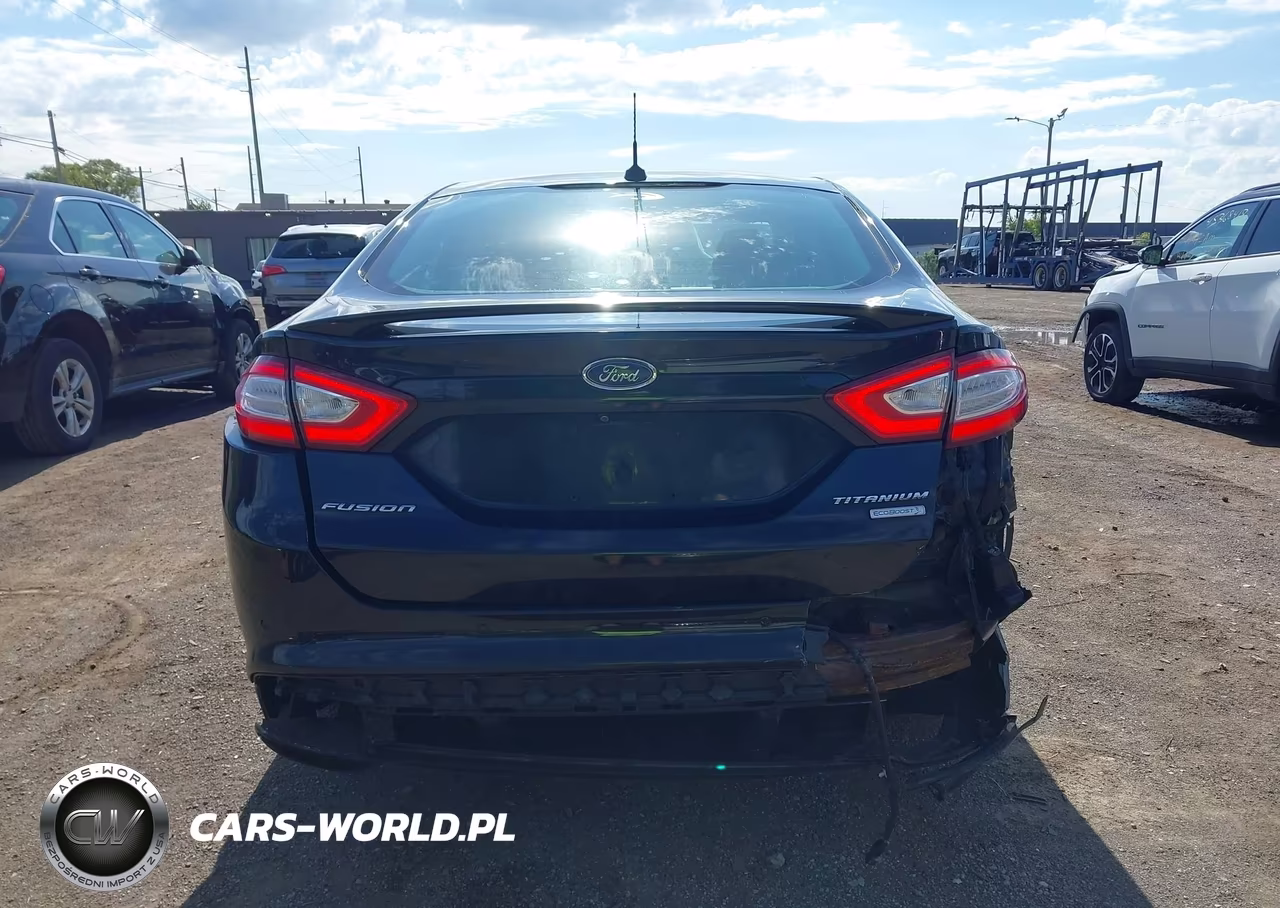 2015 Ford Fusion Titanium VIN:3FA6P0K95FR303291 - 16