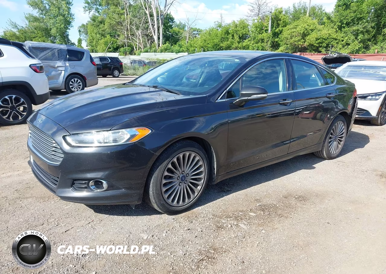 2015 Ford Fusion Titanium VIN:3FA6P0K95FR303291 - 2
