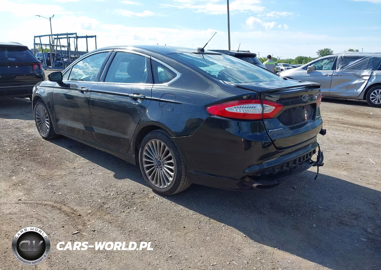 2015 Ford Fusion Titanium VIN:3FA6P0K95FR303291 - 3