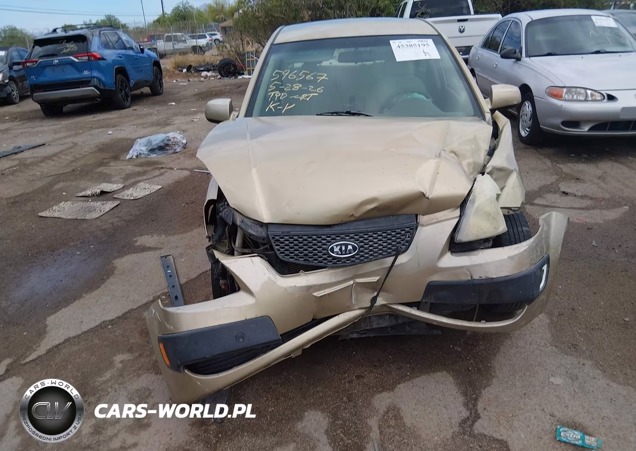 2009 Kia Rio Lx VIN:KNADE223196463391 - 12