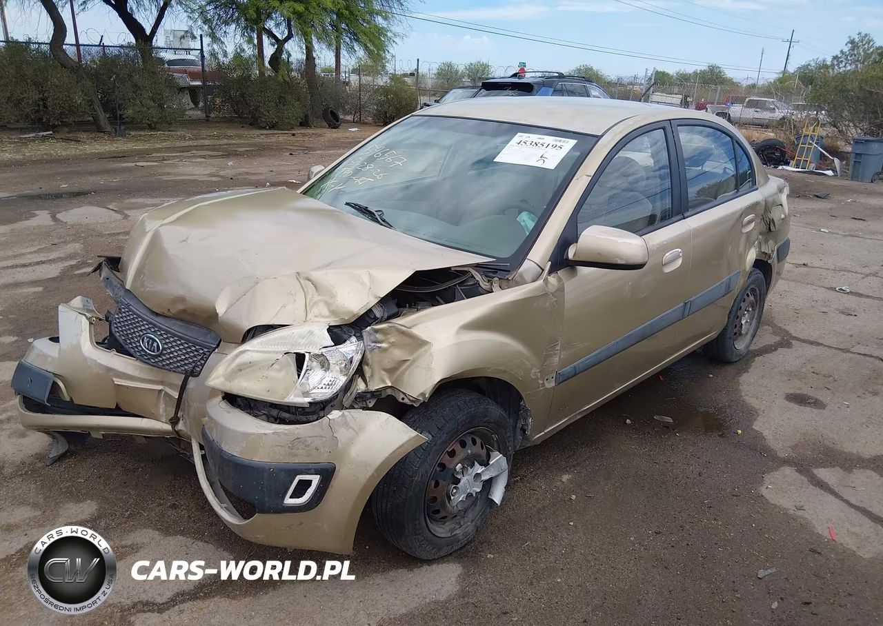 2009 Kia Rio Lx VIN:KNADE223196463391 - 2