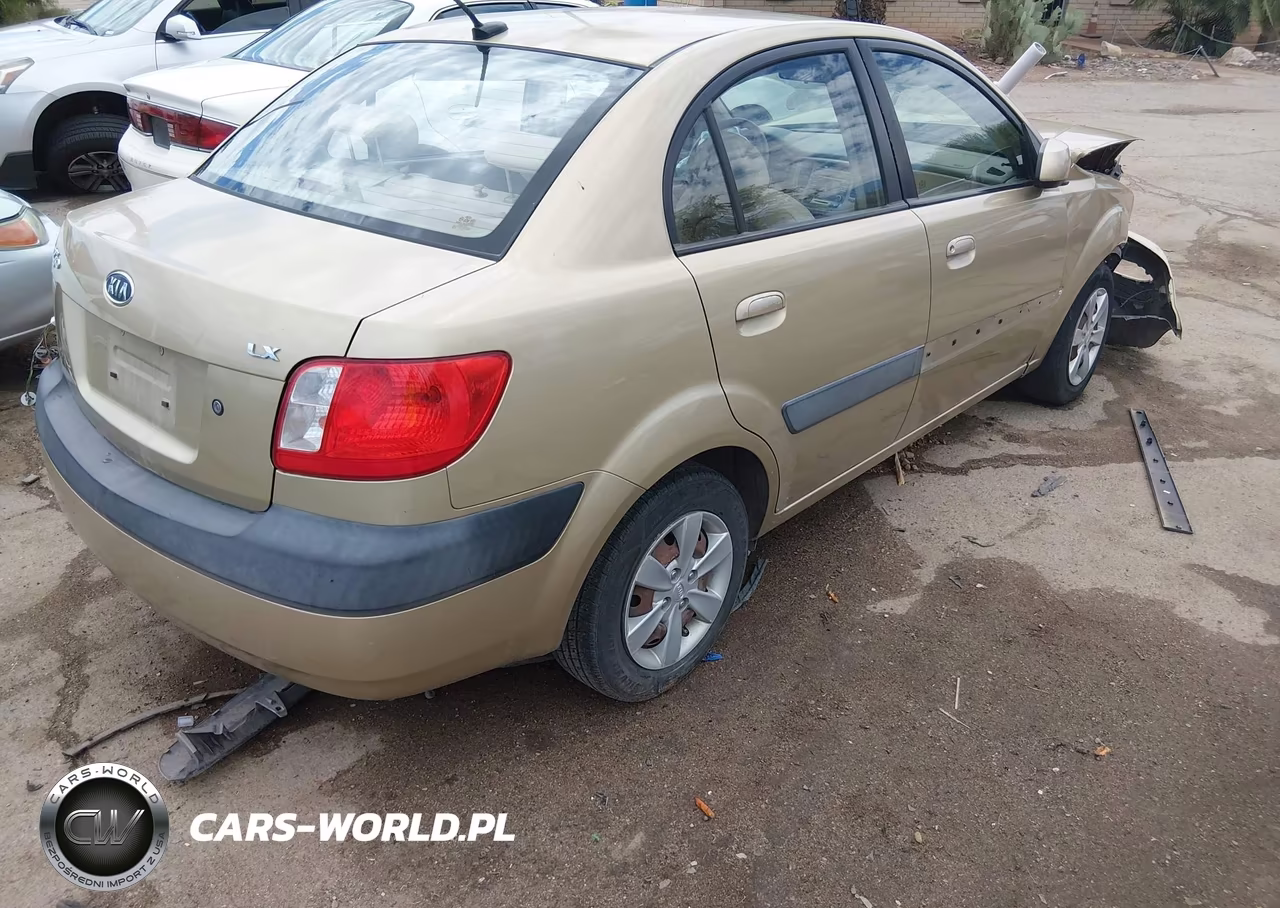 2009 Kia Rio Lx VIN:KNADE223196463391 - 4