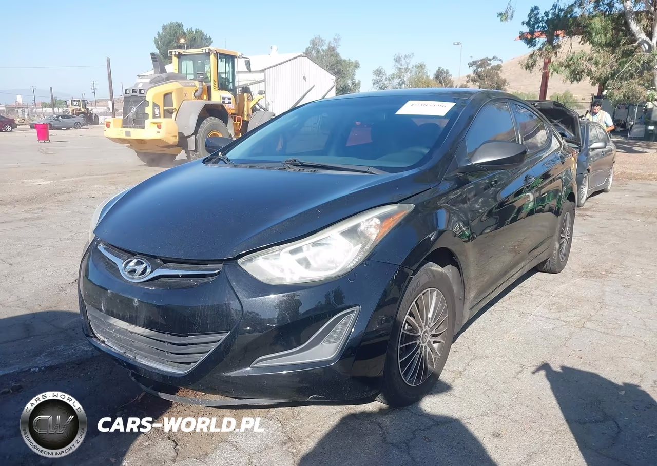 2016 Hyundai Elantra Se VIN:5NPDH4AE9GH764034 - 2