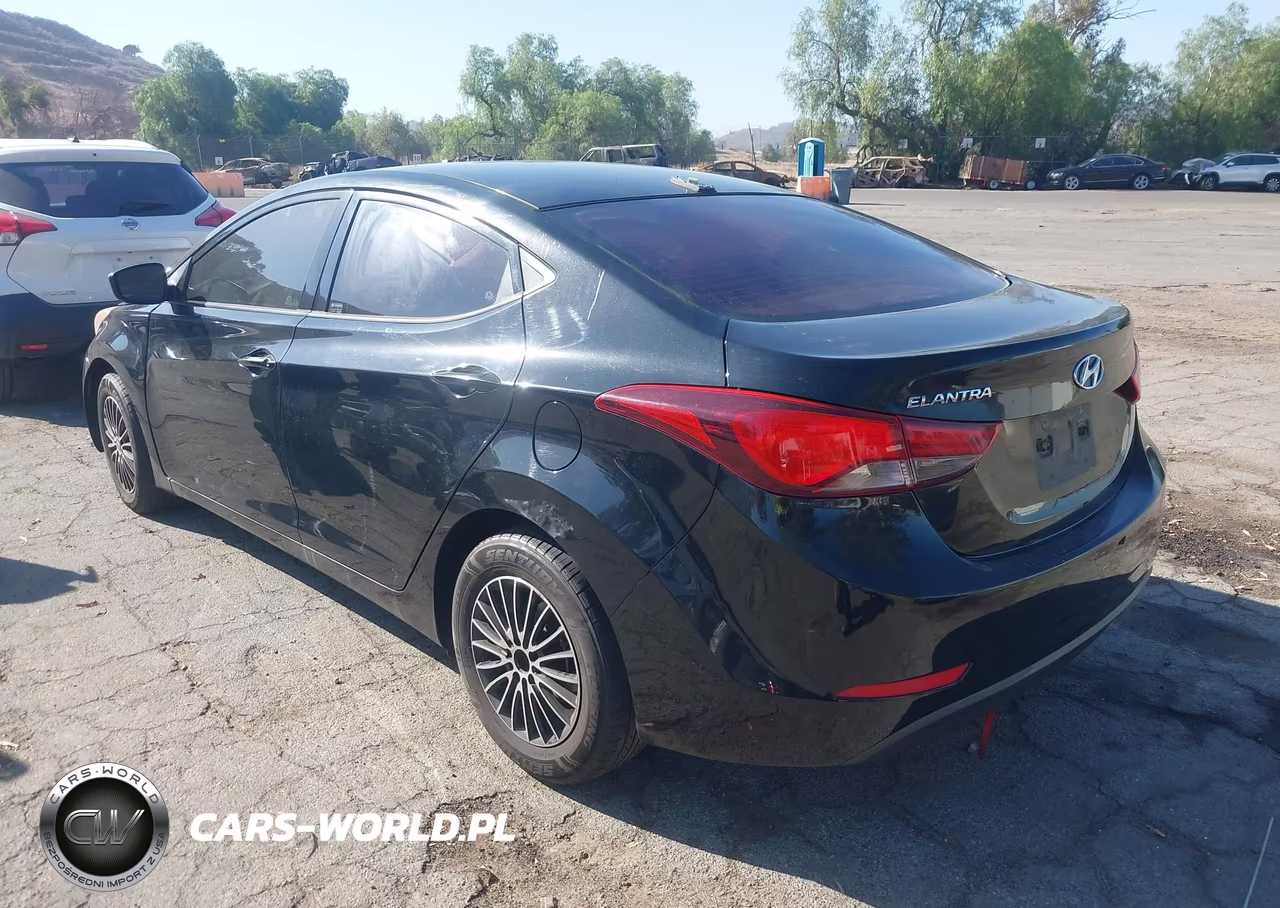 2016 Hyundai Elantra Se VIN:5NPDH4AE9GH764034 - 3