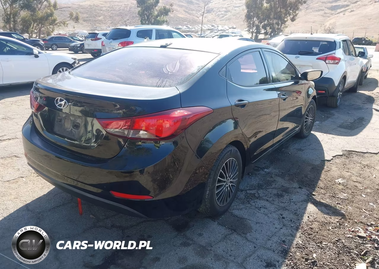 2016 Hyundai Elantra Se VIN:5NPDH4AE9GH764034 - 4