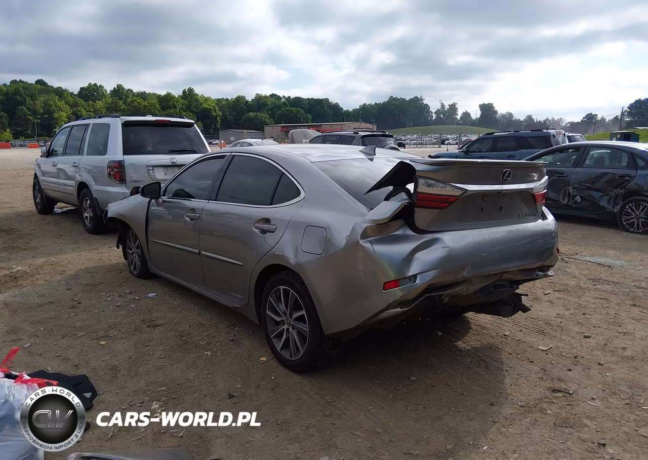 2018 Lexus Es 300H VIN:JTHBW1GG5J2182251 - 3