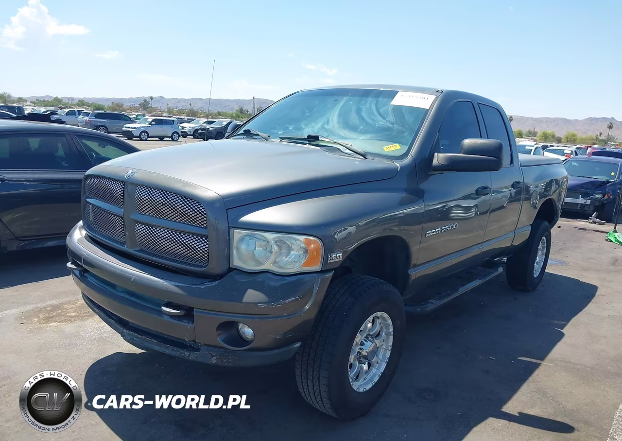2003 Dodge Ram 2500 Slt-Laramie-St VIN:3D7KU28D43G736607 - 2