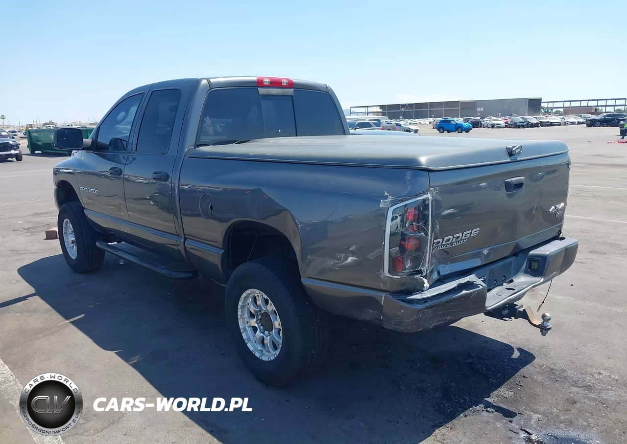 2003 Dodge Ram 2500 Slt-Laramie-St VIN:3D7KU28D43G736607 - 3