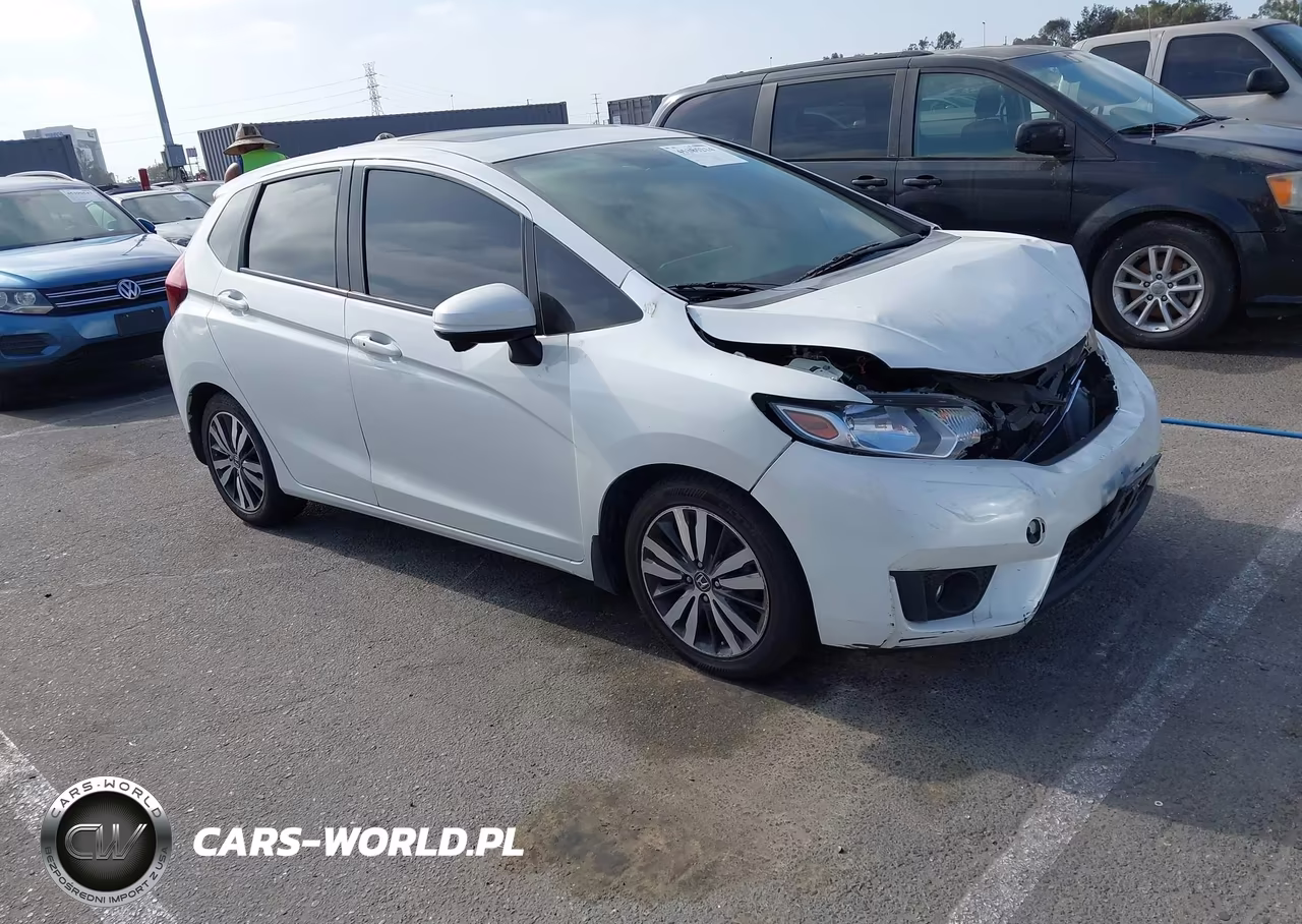 2017 Honda Fit Ex VIN:JHMGK5H76HS018346 - 1