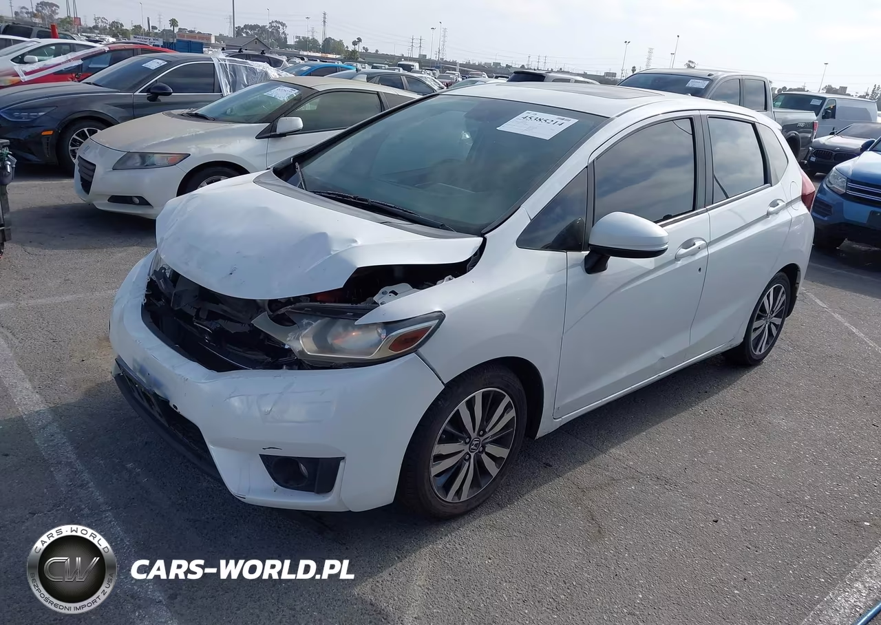 2017 Honda Fit Ex VIN:JHMGK5H76HS018346 - 2