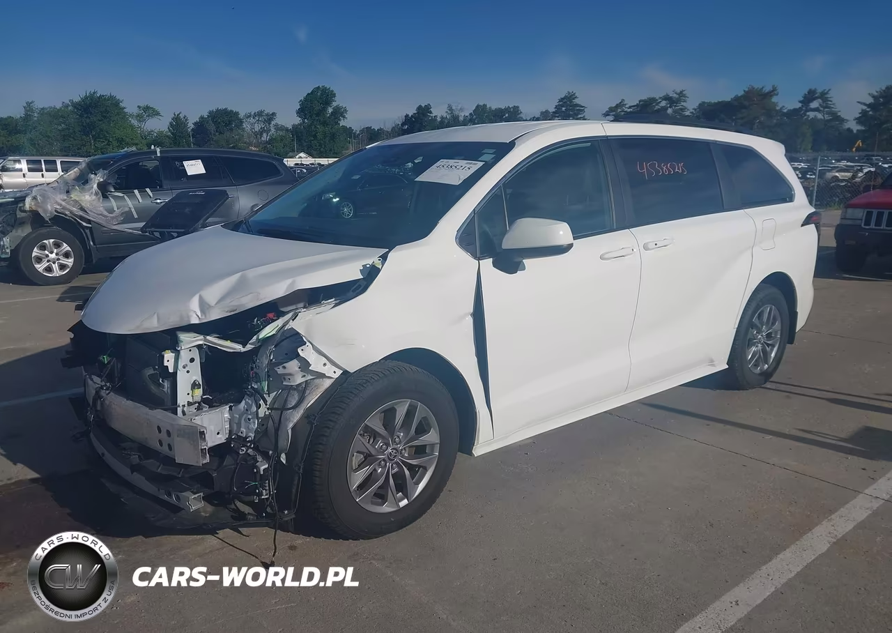 2022 Toyota Sienna Le VIN:5TDKSKFC7NS066288 - 2