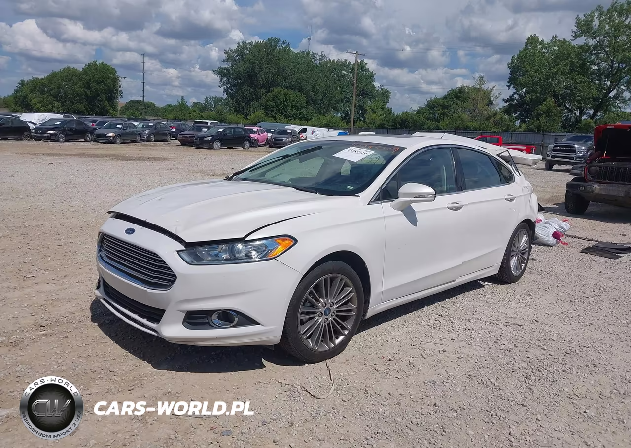 2013 Ford Fusion Se VIN:3FA6P0HR3DR107435 - 2
