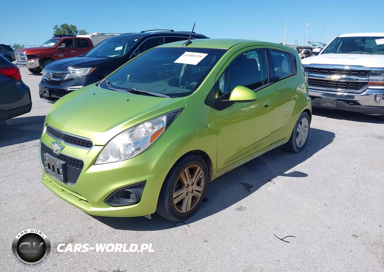 2013 Chevrolet Spark 1Lt Auto VIN:KL8CD6S96DC611843 - 2