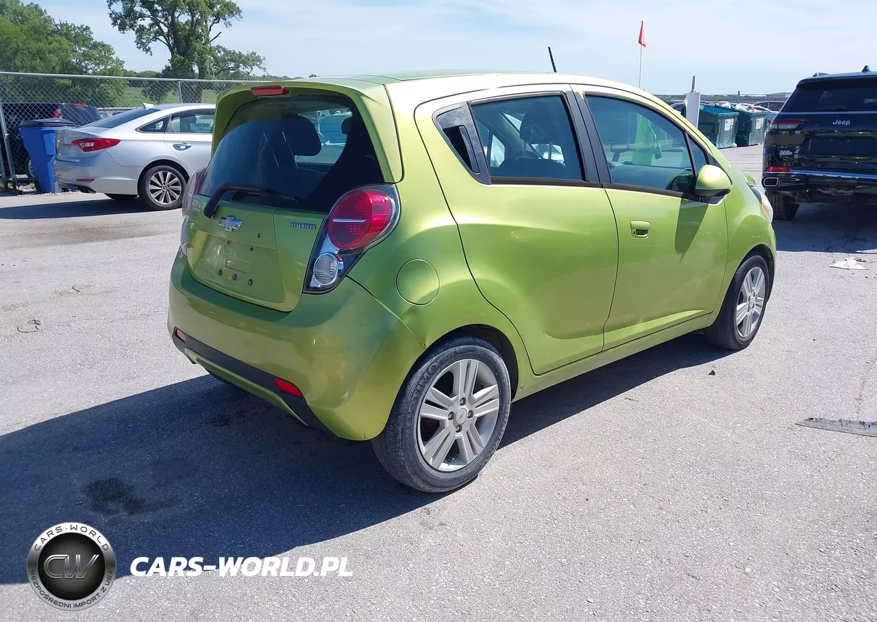 2013 Chevrolet Spark 1Lt Auto VIN:KL8CD6S96DC611843 - 4