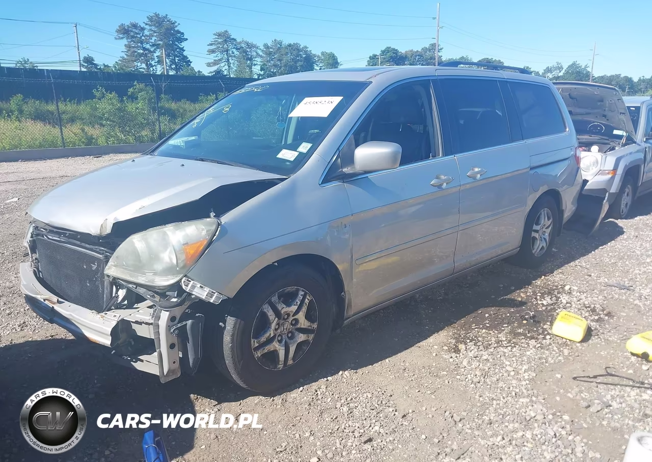 2007 Honda Odyssey Ex-L VIN:5FNRL38747B066306 - 2