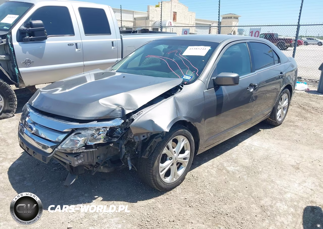 2012 Ford Fusion Se VIN:3FAHP0HA8CR397348 - 2