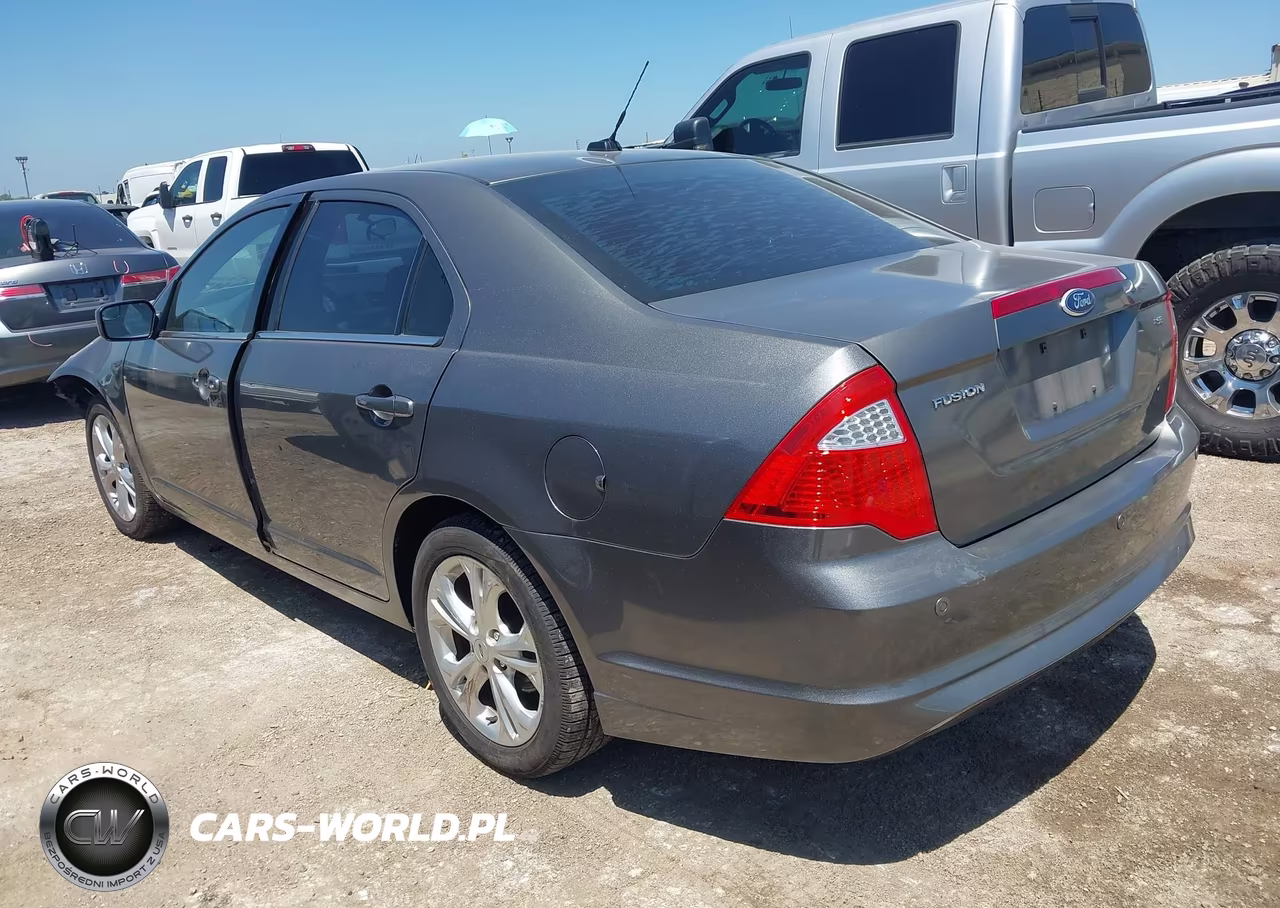 2012 Ford Fusion Se VIN:3FAHP0HA8CR397348 - 3