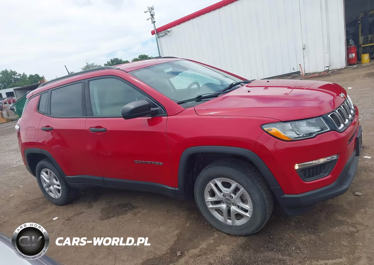 2018 Jeep Compass Sport 4X4 VIN:3C4NJDAB0JT334379 - 13
